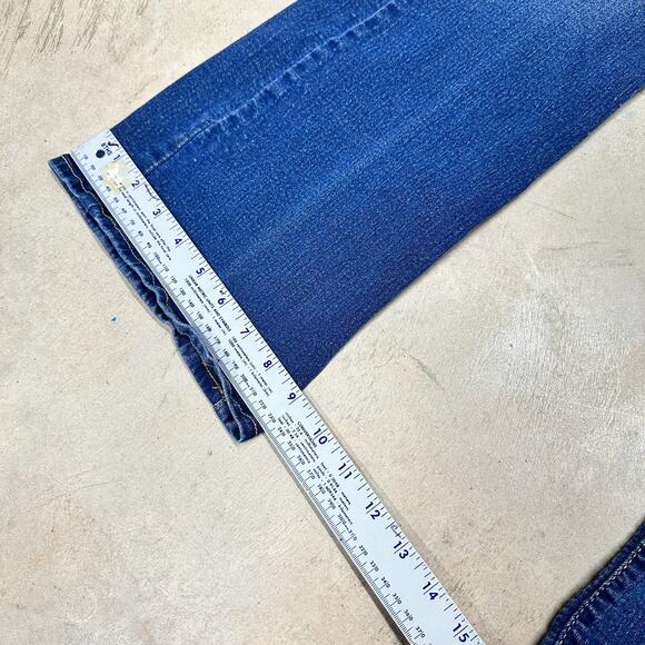 Signature By Levi Strauss & Co Curvy Boot Cut‎ Denim Jeans Womens 16x48 Blue - Picture 4 of 10